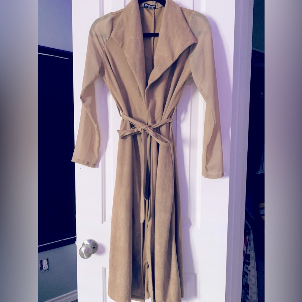 FN duster wrap coat jacket
